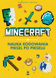 Okładka książki Minecraft Nauka kodowania piksel po pikselu