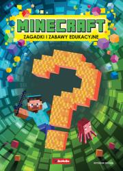 Okładka książki Minecraft. Zagadki i zabawy edukacyjne