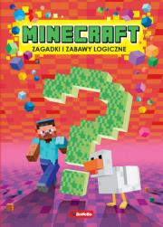 Okładka książki Minecraft Zagadki i zabawy logiczne