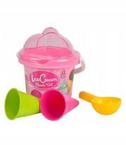 Opakowanie Mini zestaw lodowy różowy 4el