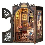 Opakowanie Miniaturowy domek mini Book Nook Salonik Hrabiego Kota