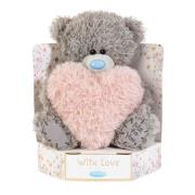 Opakowanie Miś - Pluszowe serduszko 18cm