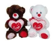 Opakowanie Miś z sercem 30cm MIX