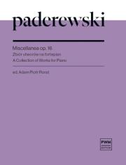 Okładka książki Miscellanea op.16 zbiór utworów