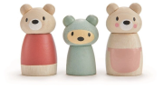 Misie drewniane 3szt. Wydawca: Tender Leaf Toys. Dadada.pl Opakowanie Misie drewniane 3szt