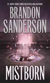 Mistborn. Autor: Brandon Sanderson. Dadada.pl Okładka książki Mistborn