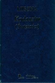 Okładka książki Miszna Kodaszim Świętości Tom V