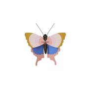 Opakowanie Model kartonowy 3D Wall Art - Gold Rim Butterfly