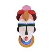 Opakowanie Model kartonowy 3D Wall Art - Masks. Cali