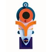 Opakowanie Model kartonowy 3D Wall Art - Masks. Lamu