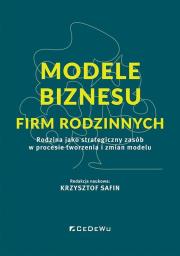 Okładka książki Modele biznesu firm rodzinnych