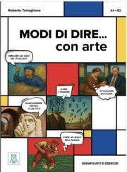 Okładka książki Modi di dire... con arte A1-B2 podręcznik