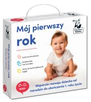 Okładka książki Mój pierwszy rok. Zestaw dla malucha 0-12 miesięcy. Kapitan Nauka