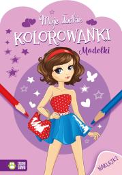 Okładka książki Moje słodkie kolorowanki. Modelki