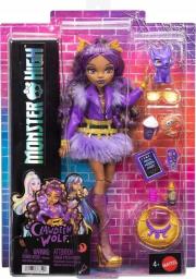 Opakowanie Monster High Lalka Clawdeen Wolf + Zwierzątko