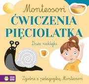 Okładka książki Montessori. Ćwiczenia pięciolatka