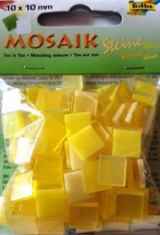 Opakowanie Mozaika kamyczki 10x10mm żółta