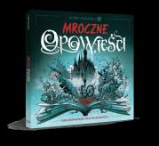 Mroczne opowieści. Kolorowanka dla dorosłych. Autor: Kerby Rosanes. Dadada.pl Okładka książki Mroczne opowieści. Kolorowanka dla dorosłych