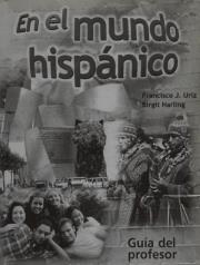 Okładka książki Mundo hispanico guia del profesor