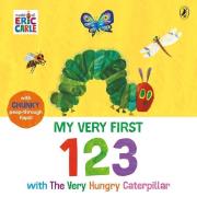 My Very First 123 with The Very Hungry Caterpillar. Autor: Carle Eric. Dadada.pl Okładka książki My Very First 123 with The Very Hungry Caterpillar