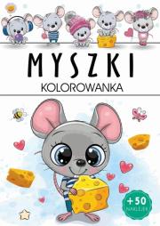 Myszki. Kolorowanka. Autor:   Praca zbiorowa. Dadada.pl Okładka książki Myszki. Kolorowanka