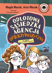 Okładka książki Na tropie przemytników zwierząt. Odlotowa Sąsiedzka Agencja Detektywistyczna. Tom 1