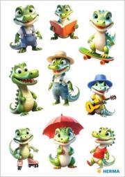 Opakowanie Naklejka Decor krokodylki