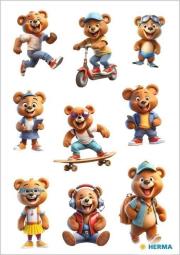 Opakowanie Naklejka Decor miśki