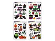 Naklejka halloween 30x42cm MIX. Wydawca: MFP. Dadada.pl Opakowanie Naklejka halloween 30x42cm MIX