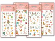 Opakowanie Naklejka żelowa wielkanoc 19x9cm