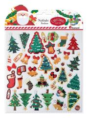 Naklejki 3D papier na filcu 40szt. Wydawca: Titanum. Dadada.pl Opakowanie Naklejki 3D papier na filcu 40szt