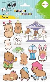 Opakowanie Naklejki 3D Pop Up Kapibara 146x240 HAPPY COLOR