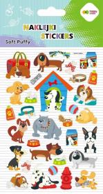 Opakowanie Naklejki 3D Soft Puffy Dog 110x205 HAPPY COLOR