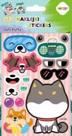 Opakowanie Naklejki 3D Soft Puffy Dog 110x205 HAPPY COLOR