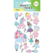 Opakowanie Naklejki Ballet 10x20cm HAPPY COLOR