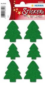 Opakowanie Naklejki choinka