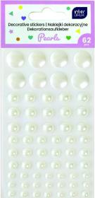 Opakowanie Naklejki dekoracyjne 62szt Pearls