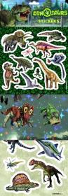 Opakowanie Naklejki dinozaury