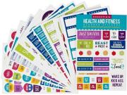 Opakowanie Naklejki do planera Sport i Zdrowie 325szt