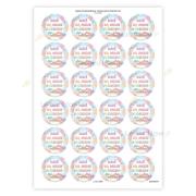 Opakowanie Naklejki dziś są moje urodziny