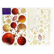 Naklejki elektrostatyczne bombki. Wydawca: ARPEX. Dadada.pl Opakowanie Naklejki elektrostatyczne bombki