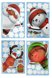 Naklejki elektrostatyczne na szybę BN 4szt. Wydawca: Dalprint. Dadada.pl Opakowanie Naklejki elektrostatyczne na szybę BN 4szt