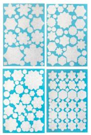 Naklejki elektrostatyczne na szybę BN 4szt. Wydawca: Dalprint. Dadada.pl Opakowanie Naklejki elektrostatyczne na szybę BN 4szt