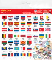 Opakowanie Naklejki Flagi Europy