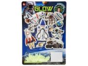 Opakowanie Naklejki fluo na ścianę 34,5x21cm