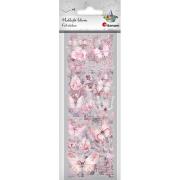 Naklejki foliowe 6 plansz motyle. Wydawca: Titanum. Dadada.pl Opakowanie Naklejki foliowe 6 plansz motyle