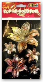 Opakowanie Naklejki foliowe Gold Lilies PENMATE