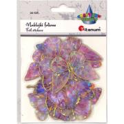 Opakowanie Naklejki foliowe motyle 10 wzorów 20szt