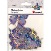 Opakowanie Naklejki foliowe motyle 10 wzorów 20szt