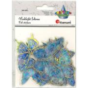 Opakowanie Naklejki foliowe motyle 10 wzorów 20szt